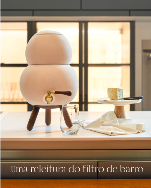 filtro de barro luxo