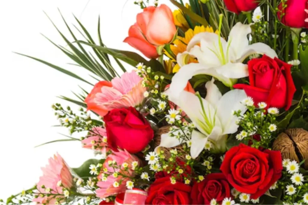 como escolher flores para velório de criança