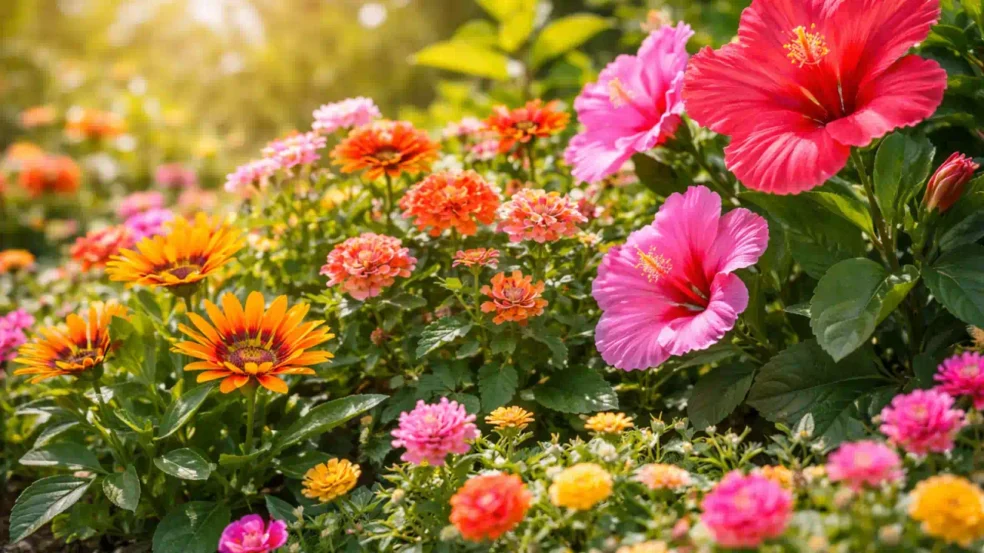 erros comuns ao plantar flores em sol pleno