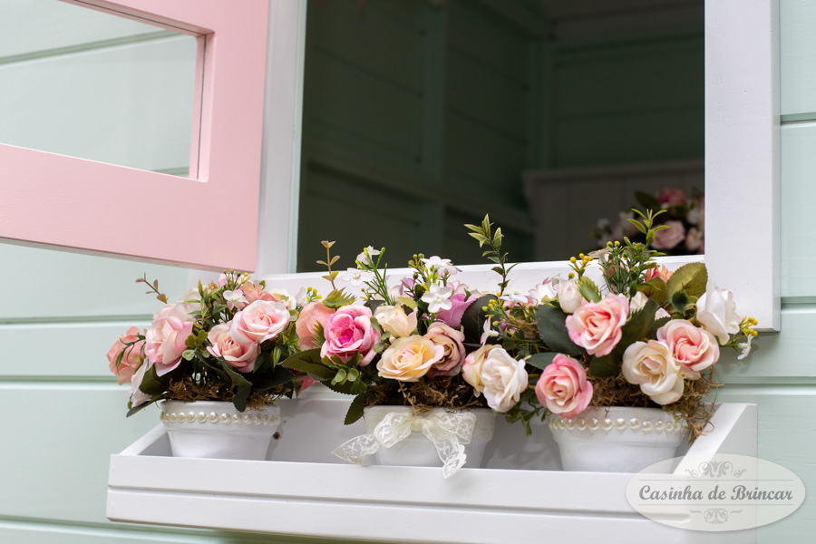 flores coloridas para floreira de janela