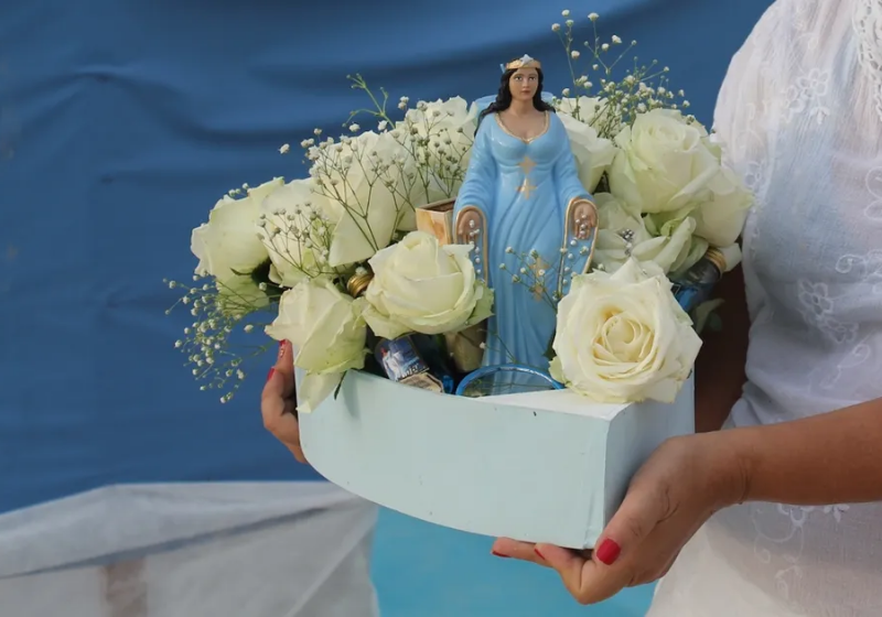 cores de flores para iemanjá