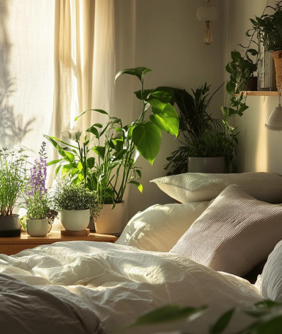 flores decorativas para quarto