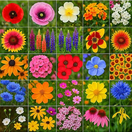 flores pequenas para sol pleno