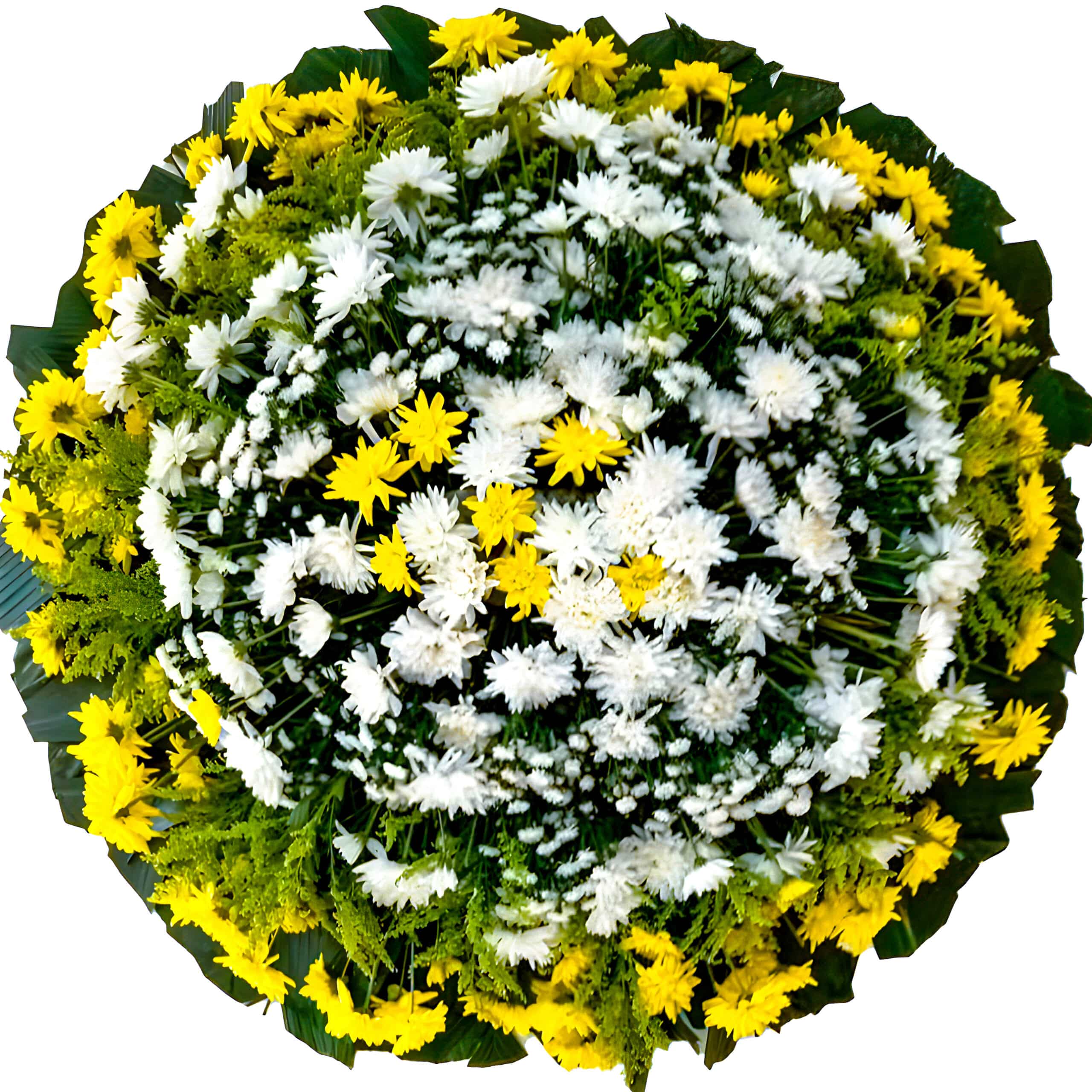 arranjo floral para funeral