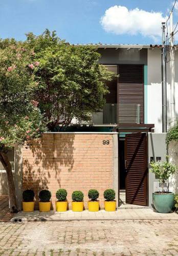 fachadas de casas econômicas e bonitas