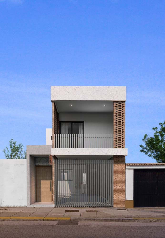fachadas de casas modernas simples