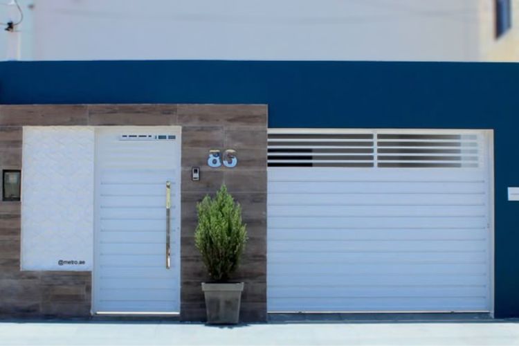 muro e portão para casas pequenas