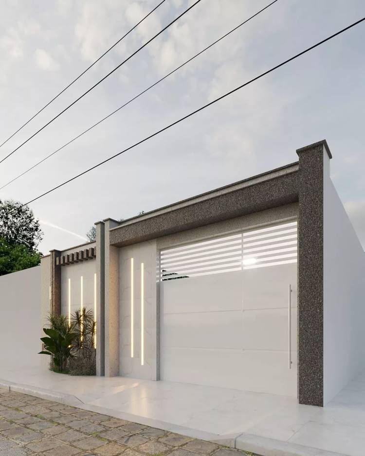 frente de casas simples e bonitas