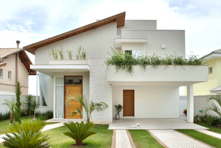 ideias de fachadas de casas simples e bonitas para inspirar