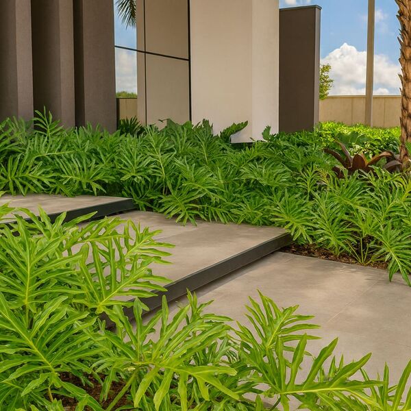 Cultivo de Guaimbê em jardim