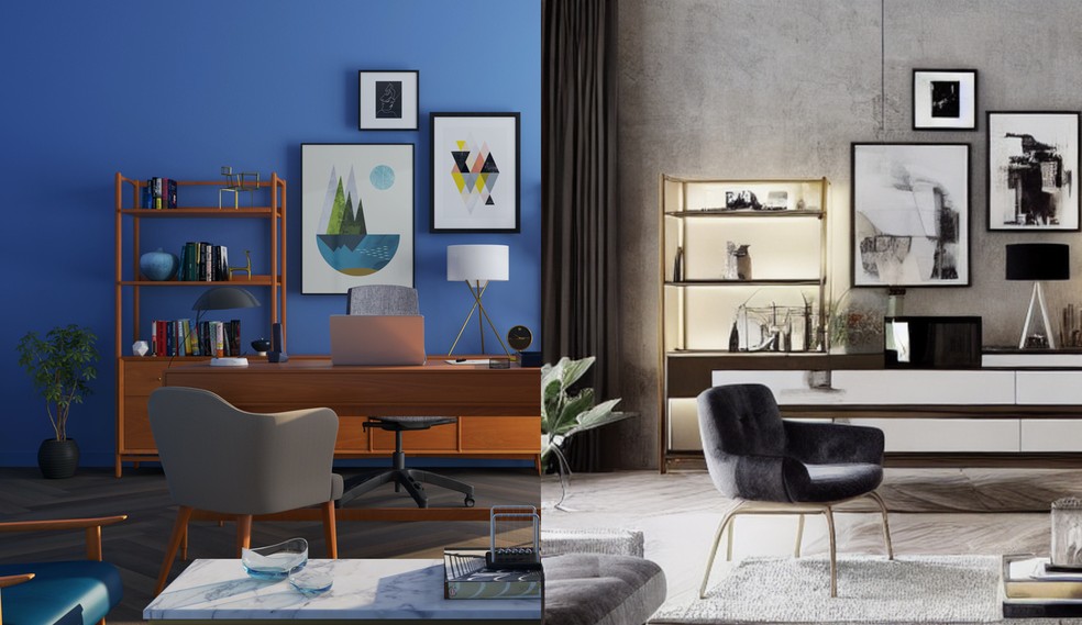 ia para decorar vs designer de interiores
