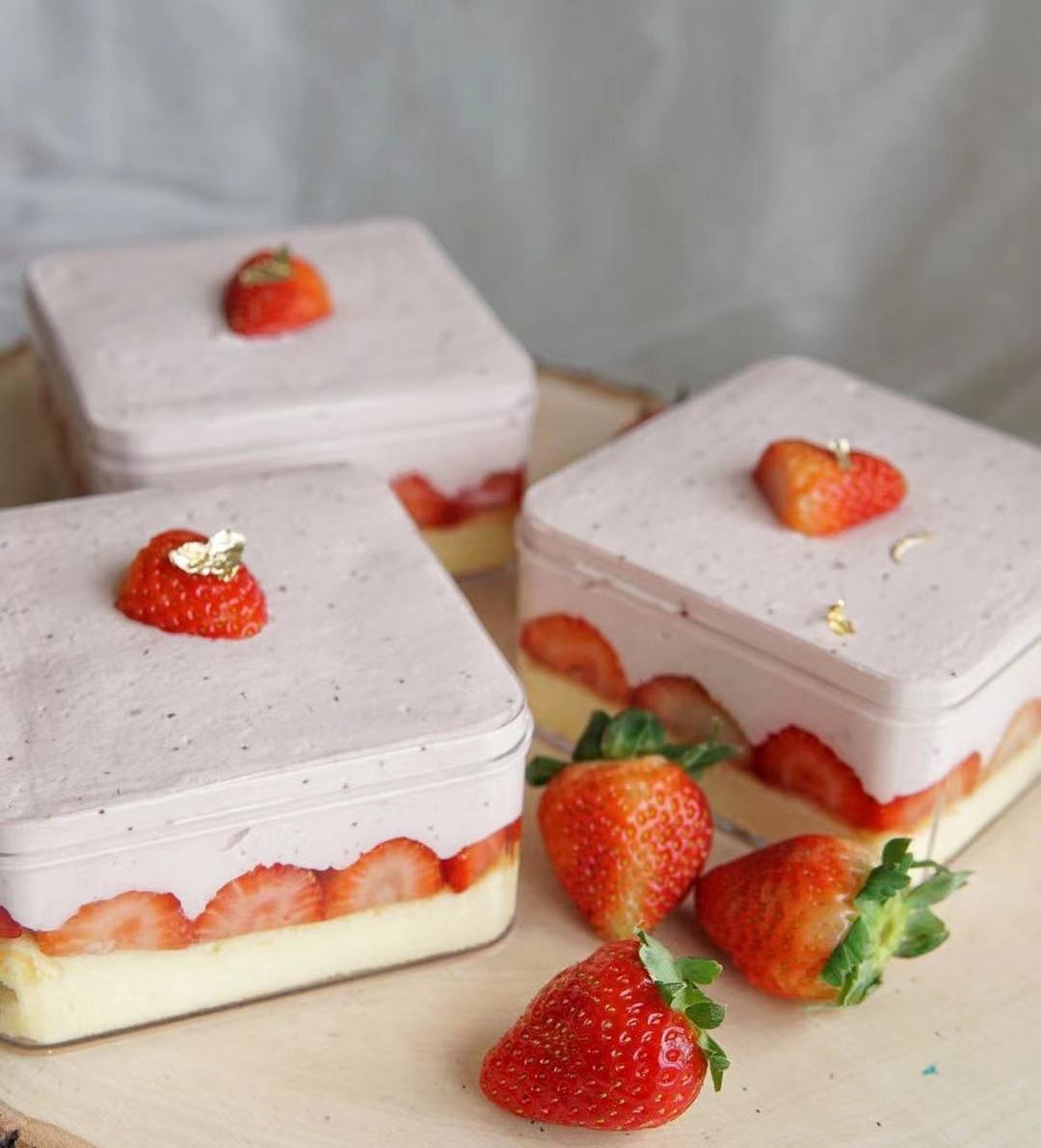 Bolo de aniversário japonês