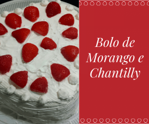 Bolo de aniversário japonês