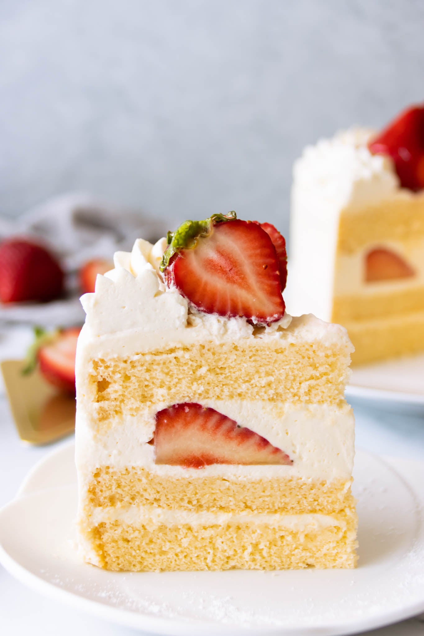 Genoise de morango