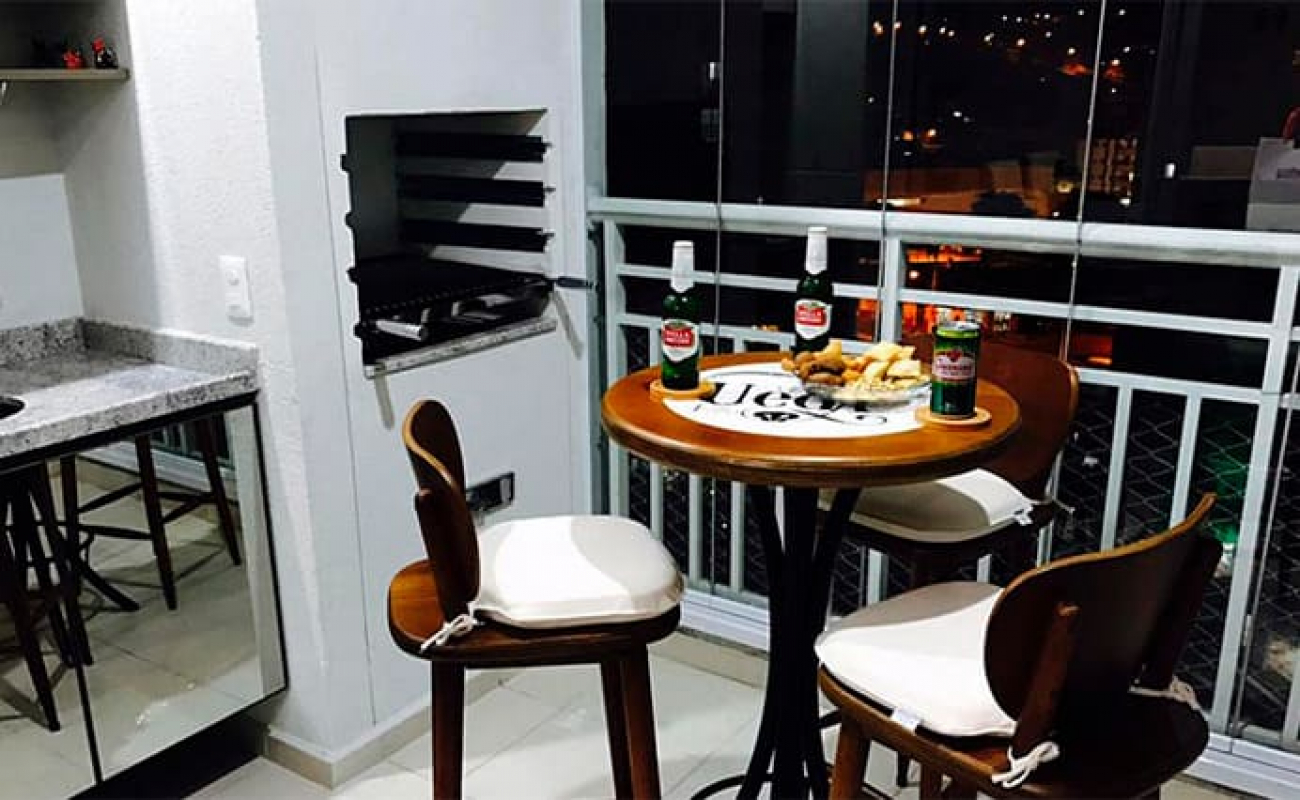 varanda gourmet integrada sala