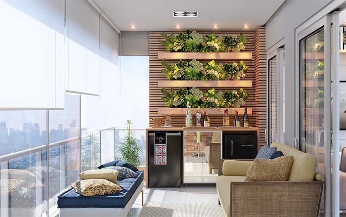 como decorar varanda gourmet