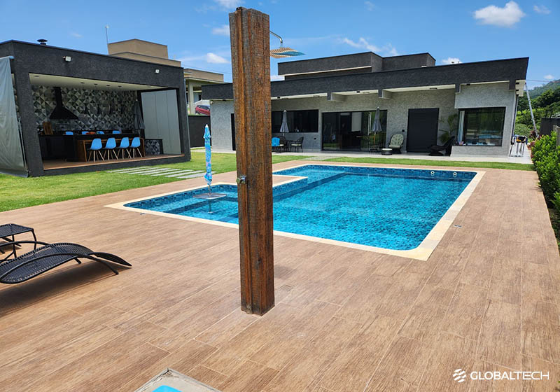 chuveiro externo para piscina