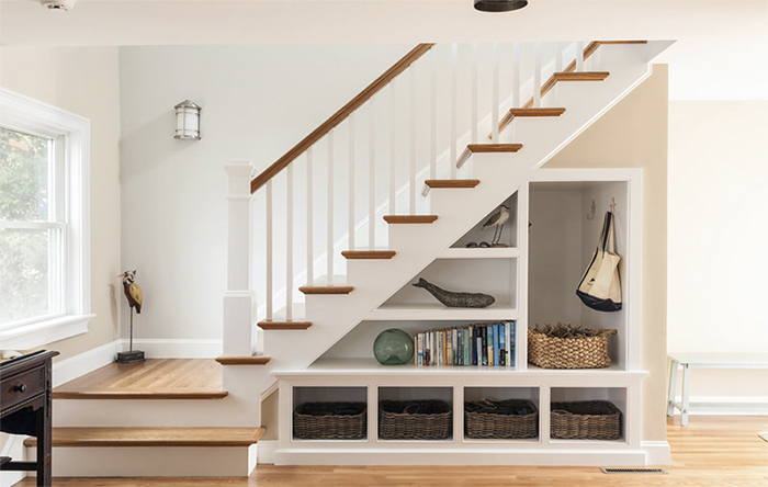 ideias para decorar vão de escada