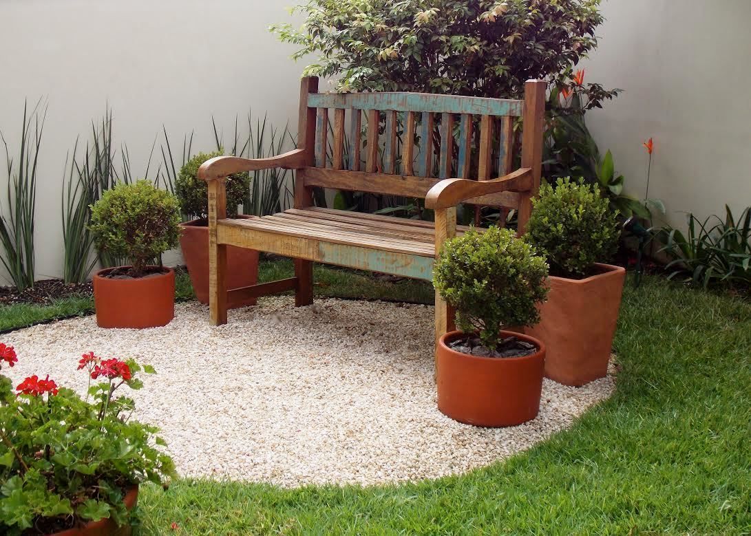 ideias de jardim com pedras rústicas para inspirar