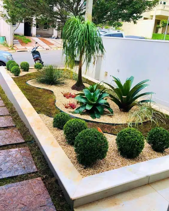 como escolher pedras rústicas para o meu jardim