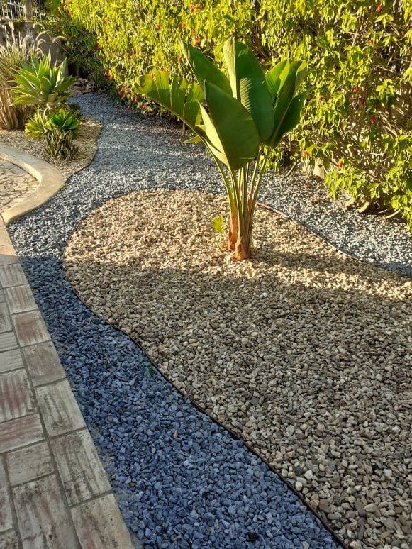 ideias de jardim com pedras rústicas para inspirar