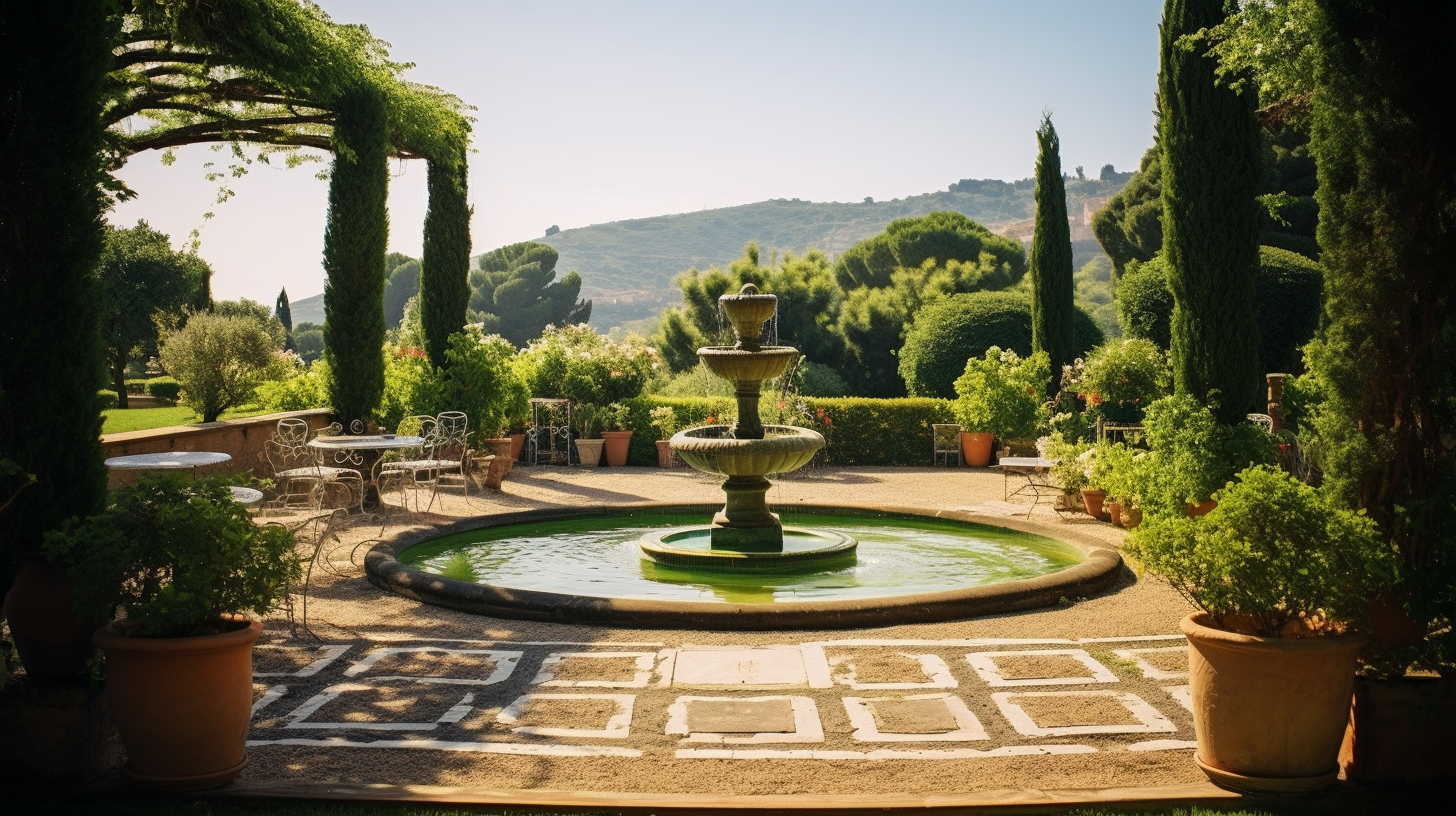 custo para construir um jardim italiano