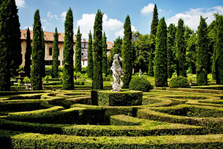 jardim italiano vs jardim francês