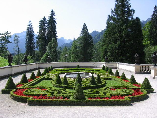 jardim italiano vs jardim francês