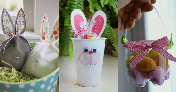 lembrancinha pascoa com papel