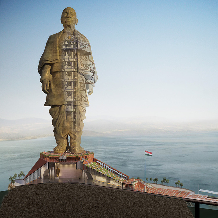 erros ao visitar a estátua da unidade