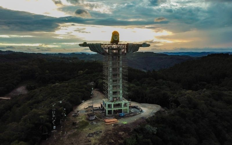 visitação Cristo Protetor Encantado