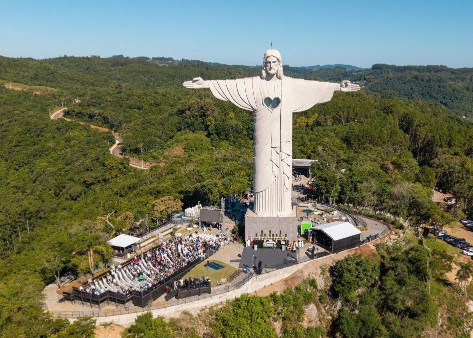altura Cristo Redentor Rio de Janeiro