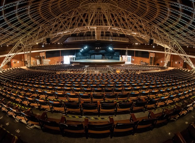 teatros com mais assentos Brasil