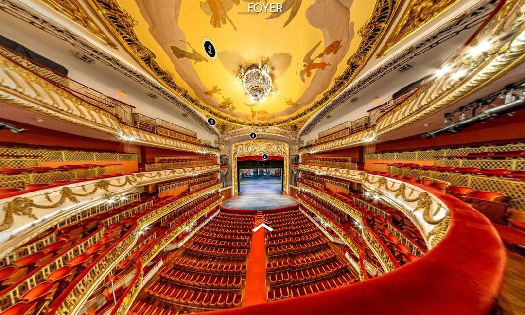 teatros com mais assentos Brasil