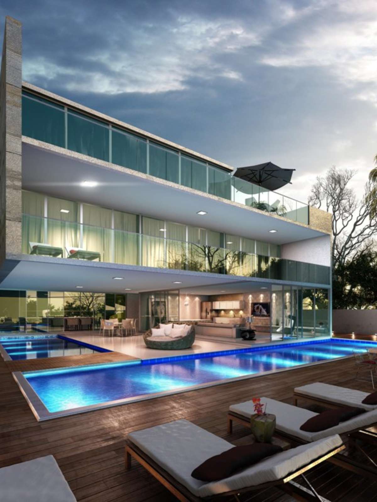manutenção de piscinas de luxo