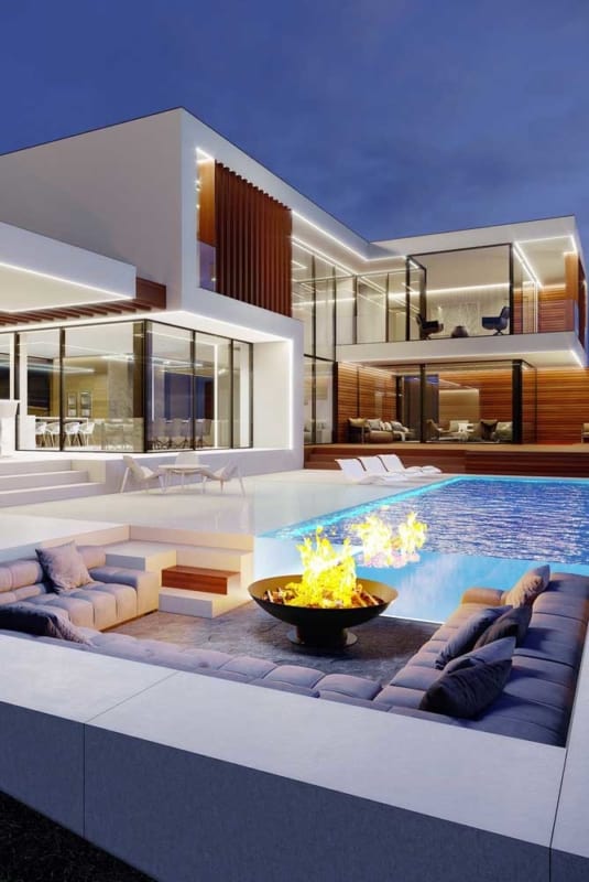 imóvel de alto padrão com piscina