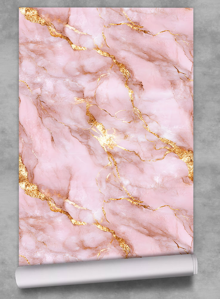 mármore rosa tendência design