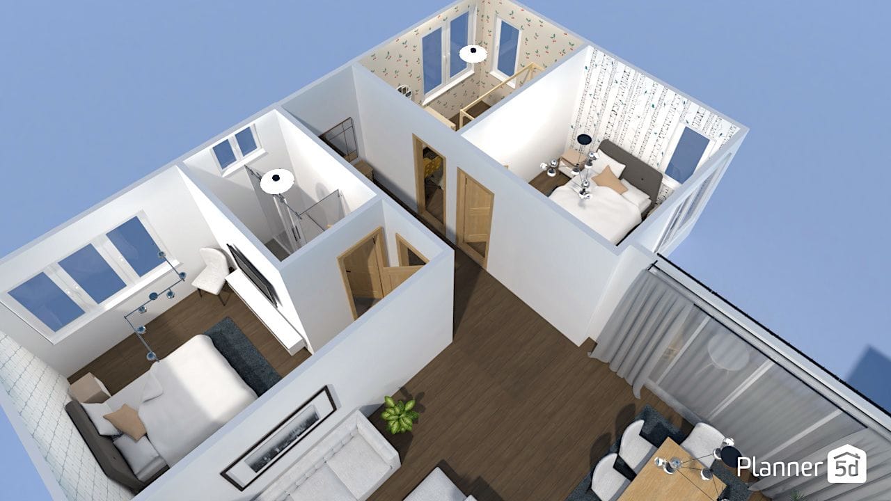apartamento de 6m² vs apartamento de 10m²