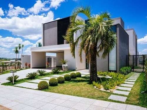 fachadas de casas com paisagismo
