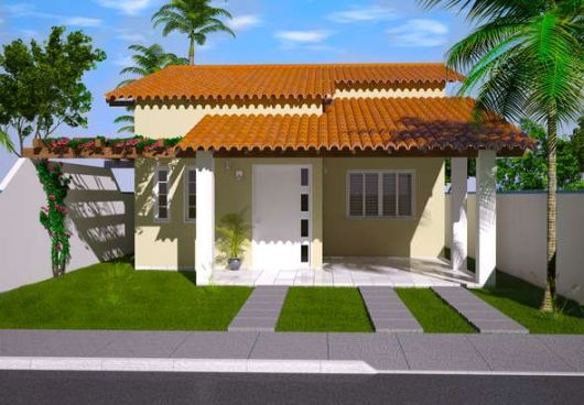 fachadas de casas econômicas