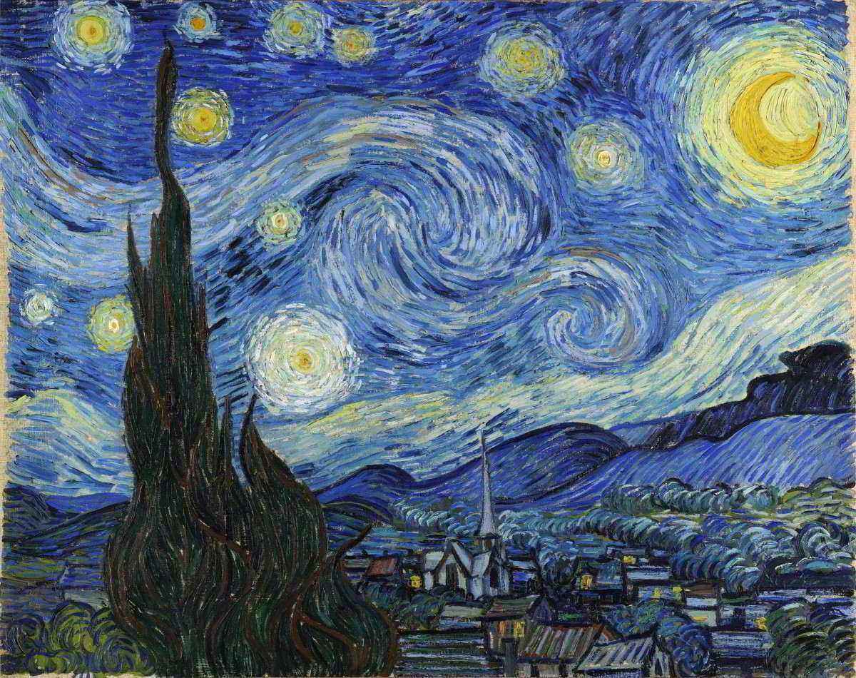 preço quadro noite estrelada van gogh