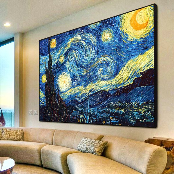 valor obra noite estrelada van gogh