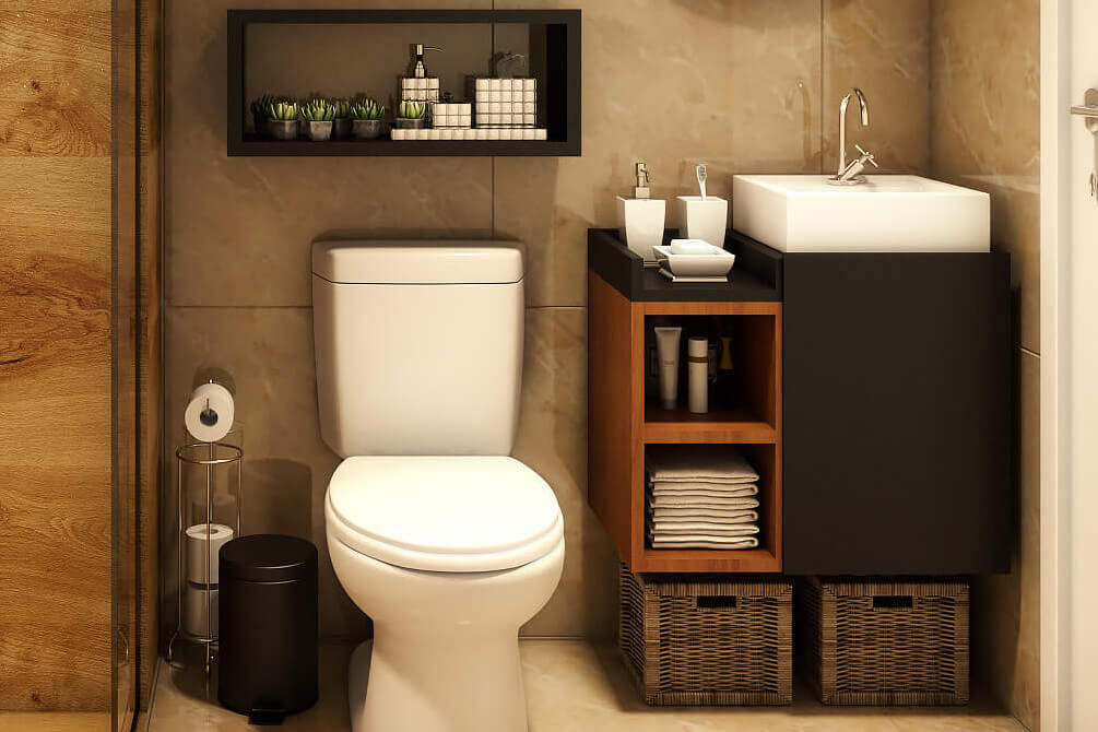 lista de compras para banheiro novo