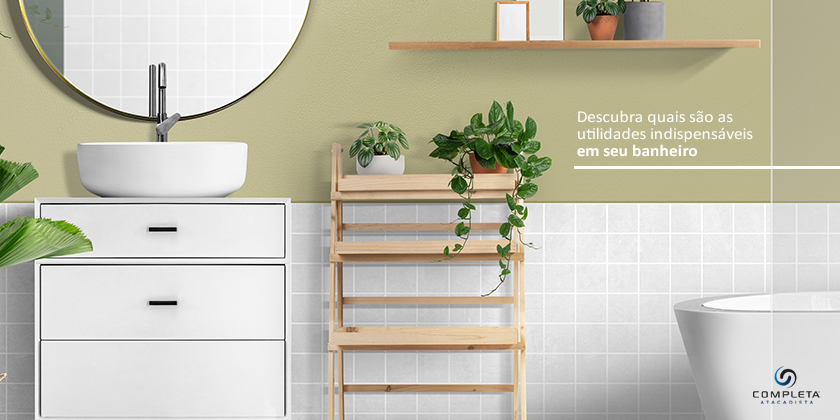 iluminação de banheiro