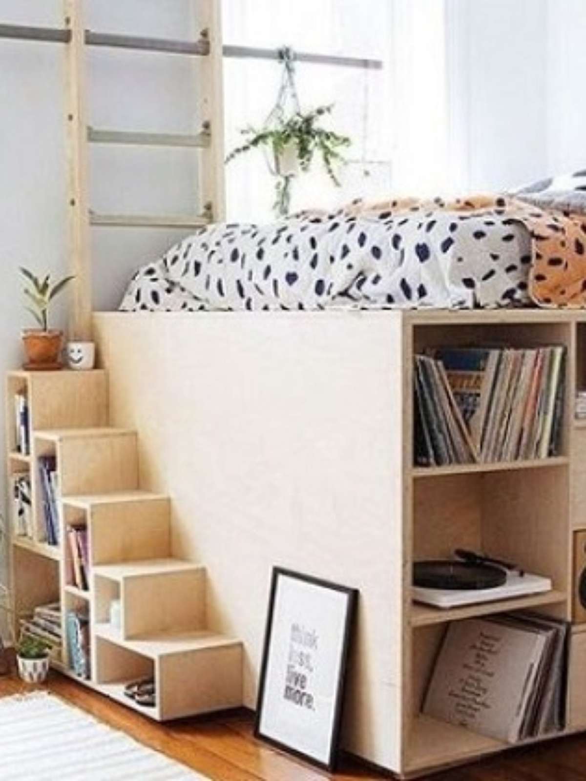 ideias de posicionamento de cama para quarto pequeno