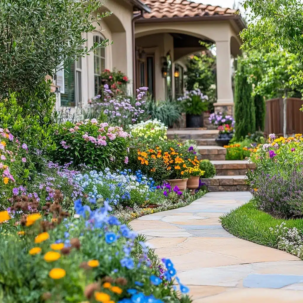 como fazer jardim vertical na frente de casa simples