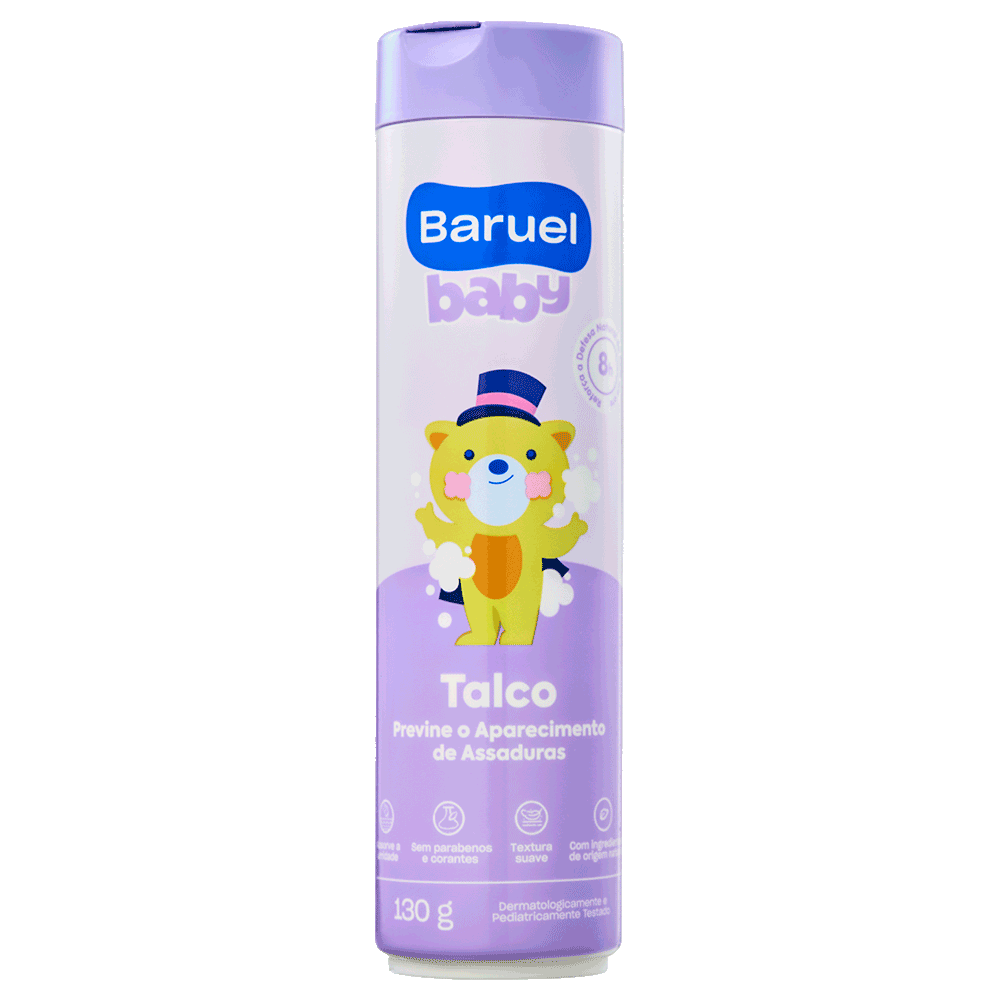 talco para pele sensível