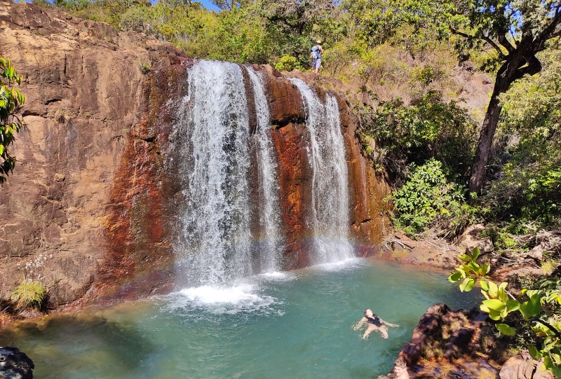 como chegar ao paraiso das cachoeiras do filme Up