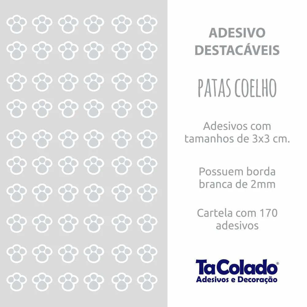 como fazer pegada de coelho com farinha