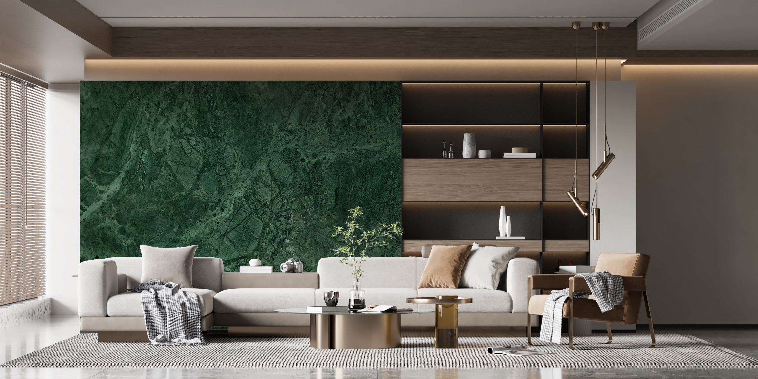 Tampo de Mármore Verde